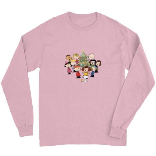 Discover Snoopy Christmas Tree Long Sleeves, Snoopy And Woodstock Christmas