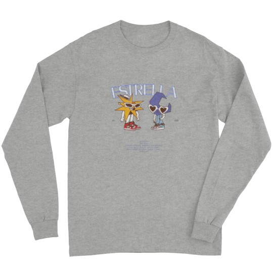 Discover MORA Merch Estrella Album Tracklist Back Design Long Sleeves Mora Graphic Long Sleeves