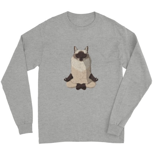Discover Yoga Balinese Cat Long Sleeves