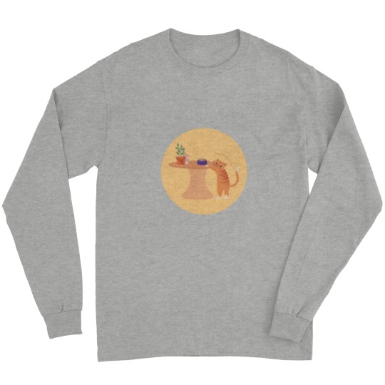 Discover What the cat doing Long Sleeves