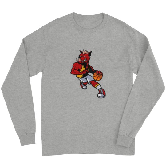 Discover Wildboar basketball.png Long Sleeves