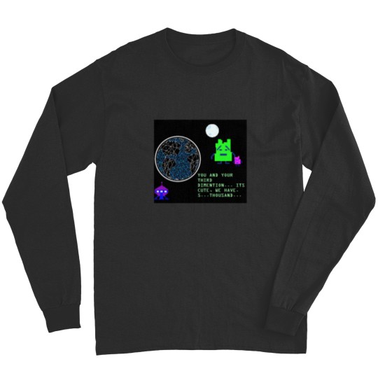Discover The Mooninites 5,000 Space Dimentions Long Sleeves