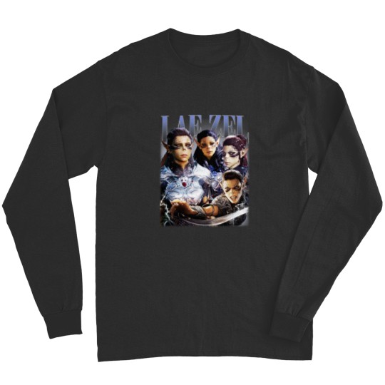 Discover Vintage 90s Style Lae'zel - Baldurs Gate 3 Gift For Fan Unisex Long Sleeves S-5XL