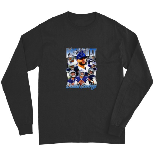 Discover Vintage 90s Graphic Style Dak Prescott Long Sleeves Football Long Sleeves