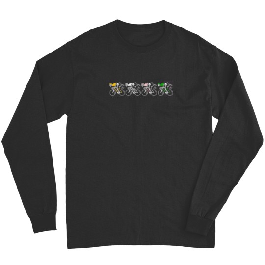 Discover Tour de France Halloween Cycling Long Sleeve Shirts