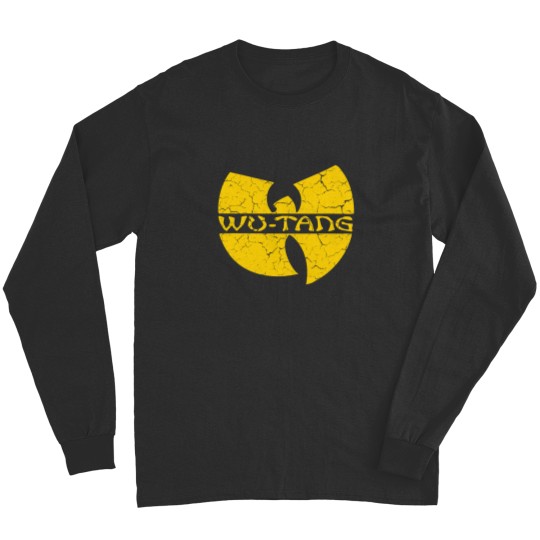 Discover Wutang with Text - Grunge - Wutang - Long Sleeves