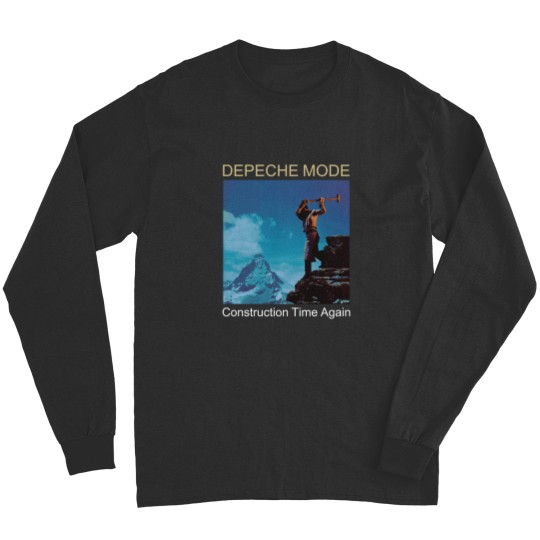 Discover Depeche Mode Construction Time Again Long Sleeves