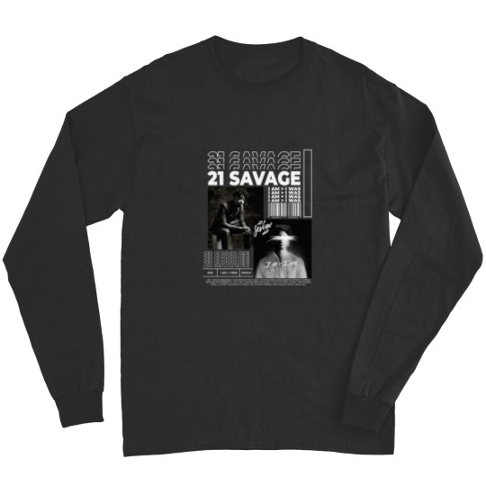 Discover Vintage 21 Savage Long Sleeves | 21 Savage Merch