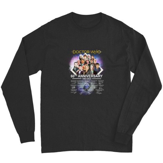 Discover Doctor Who 60th Anniversary 1963-2023 Thank You Long Sleeves