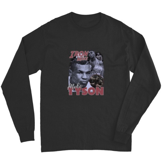 Discover Vintage Iron Mike Tyson Long Sleeves