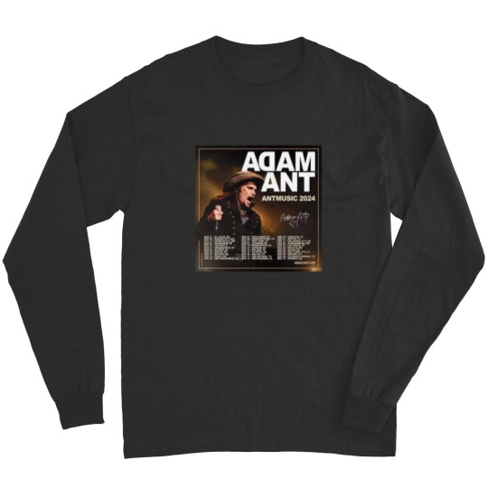 Discover Adam Ant Autumn 2024 UK ANTMUSIC Tour Unisex Long Sleeves
