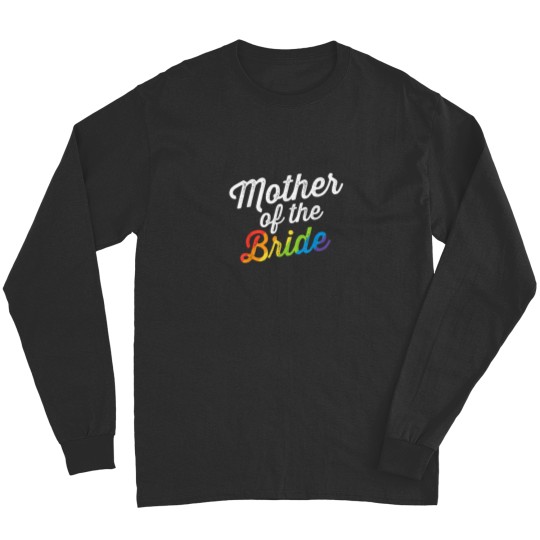 Discover Mother Of The Bride Gay Lesbian Wedding LGBT Same sx Long Sleeves