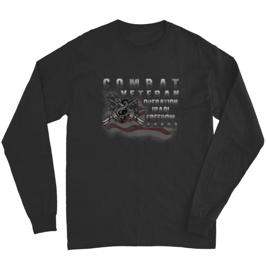 Discover Combat Veteran Operation Iraqi Freedom Long Sleeves