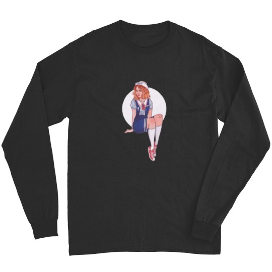 Discover ROBIN - strangerthings scoops troop1 Long Sleeves