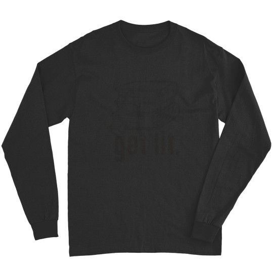 Discover Get Lit if you love reading books funny book lover present bookworm humor Long Sleeves