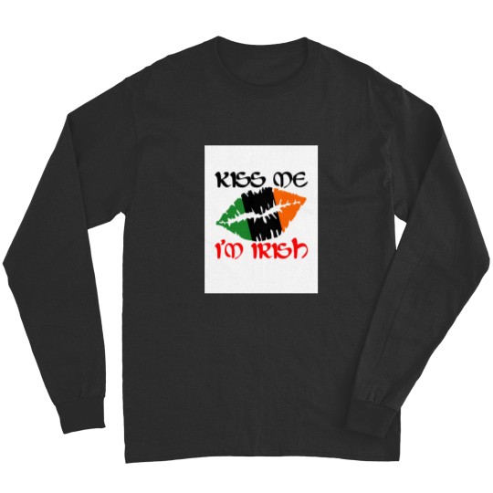 Discover KISSs Me Im Irish Essential Long Sleeves
