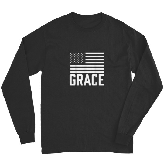 Discover Grace Birthday Name Forename Personalized Usa 1666 Long Sleeves