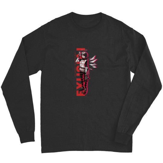 Discover ARKN1GHTS Exusiai Arknights Operator from Penguin Logistics Long Long Sleeves