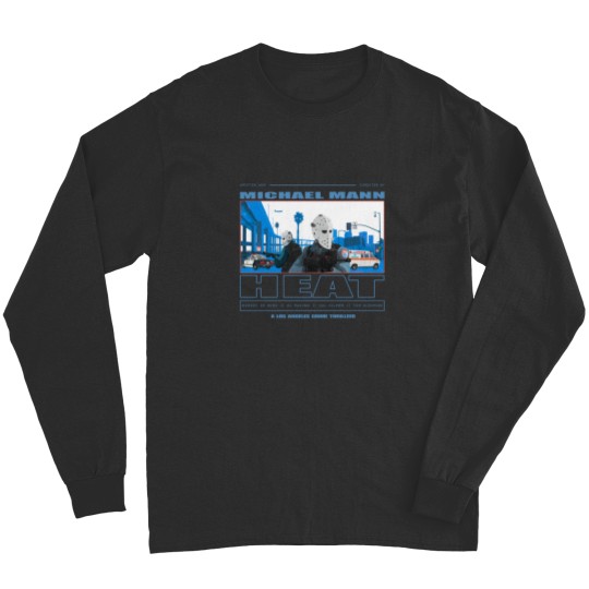 Discover Heat Movie Graphic Long Sleeve Shirt - 90s Action Film Memorabilia