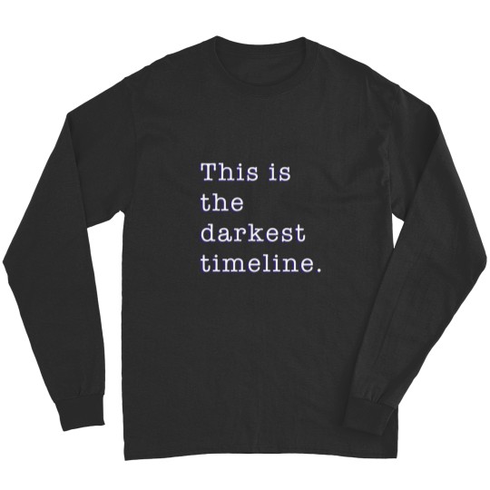 Discover This Is The Darkest Timeline Community Niche Comedy Evil Abed Troy Jeff Show Long Sleeves