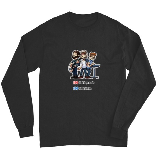 Discover 100 bad day made 100 good stories Premium Long Sleeves