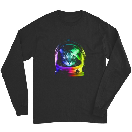 Discover Astronaut Cat Long Sleeves