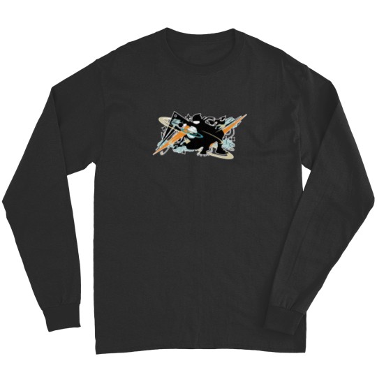 Discover Front&back printninja3 T-Shirt Long Sleeves