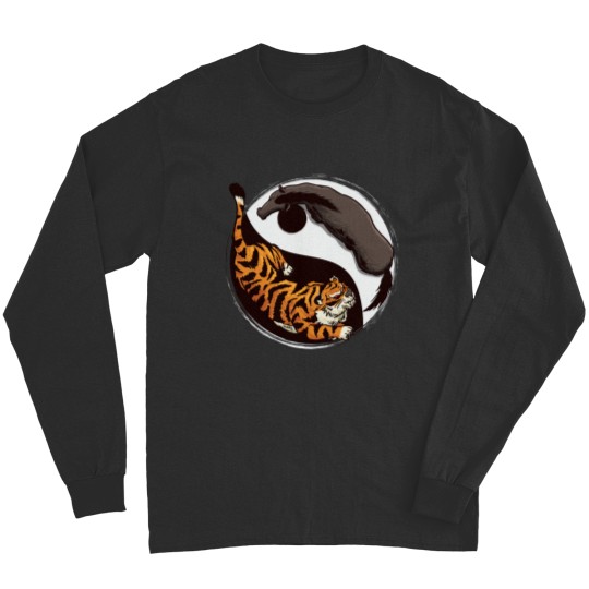 Discover Yin Yang Tiger Horse Ying Yang Long Sleeves