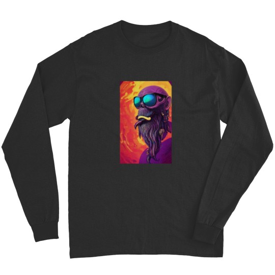 Discover crazys monkey psychedelics Long Sleeves