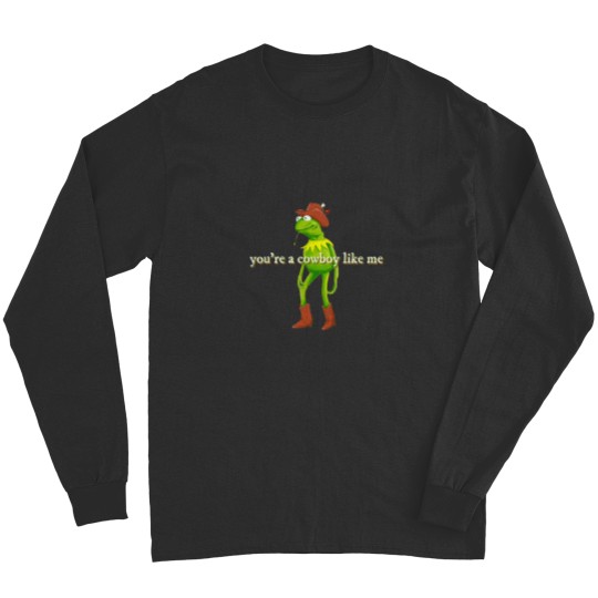 Discover Cowboy Like Me Frog Long Sleeves