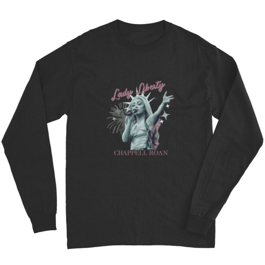 Discover Chappell Roan Long Sleeves | Gov Ball Lady Liberty | Statue of Liberty Drag