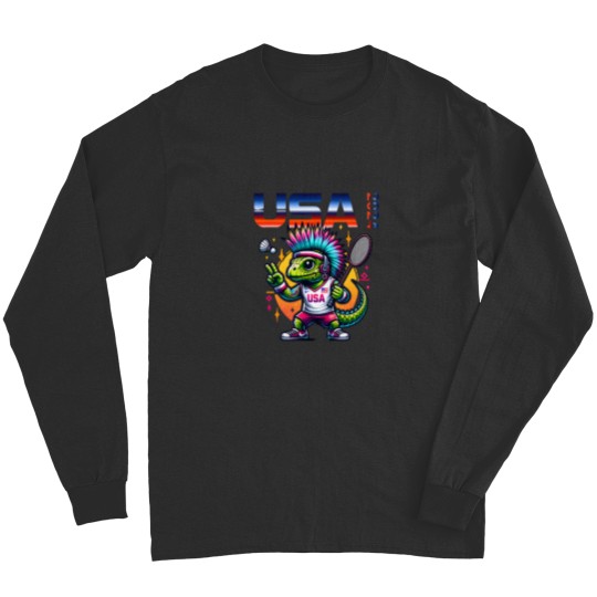 Discover Atomicc Iguana Supporting The Home Team Long Sleeves