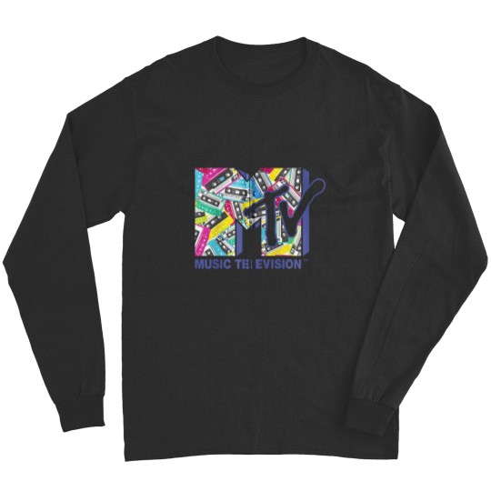 Discover Mademark x MTVs The  MTVs Logo with the 80s tapes Zip Long Sleeves