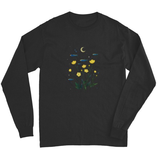 Discover Flowers and Fish Classic Long Sleeves