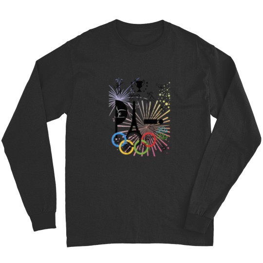 Discover Olympics Games Paris fantasy fun Classic Long Sleeves