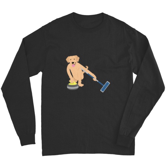 Discover Golden Retriever Curling Classic Long Sleeves