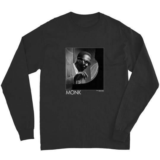 Discover Vintage 90s Thelonious Monk Jazz Musician Artwork 1990s Fashion Long Sleeves