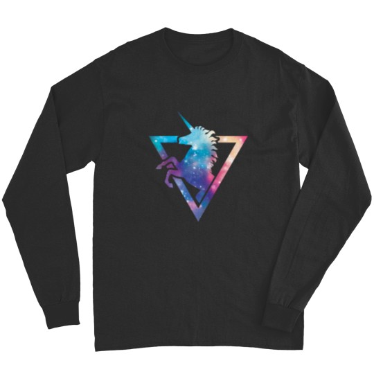 Discover Galaxy Unicorns Long Sleeves