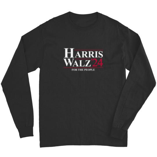 Discover Harris Walz Long Sleeves President Kamala Harris 2024 Long Sleeves