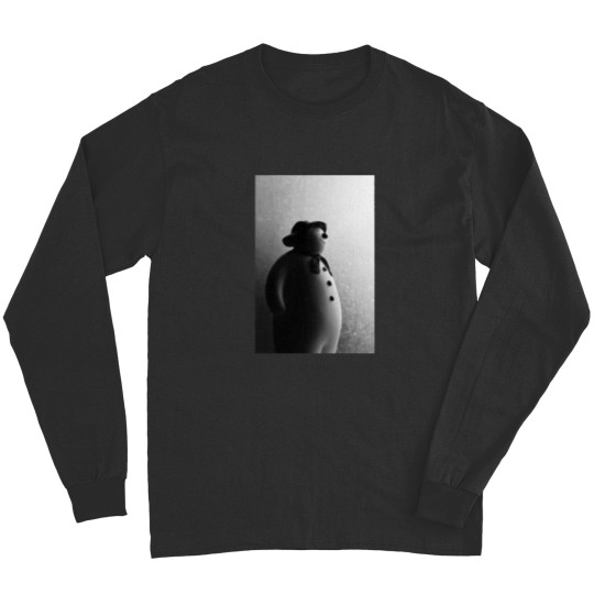 Discover Black & White Christmas Photograph The Snowman Raymond Briggs Long Sleeves