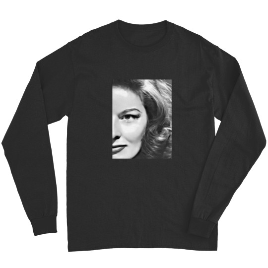 Discover Katharine Hepburn Famous American Actress In Hollywood In Mid Twentieth Century Long Sleeves