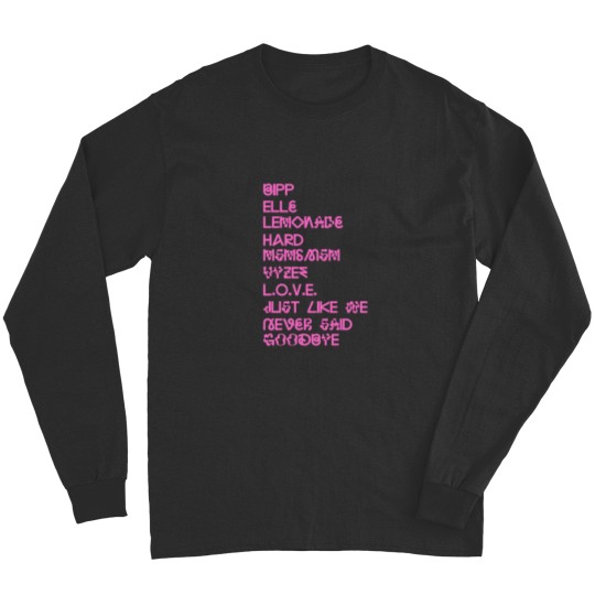 Discover SOPHIE “PRODUCT” Tracklist Pink Long Sleeves