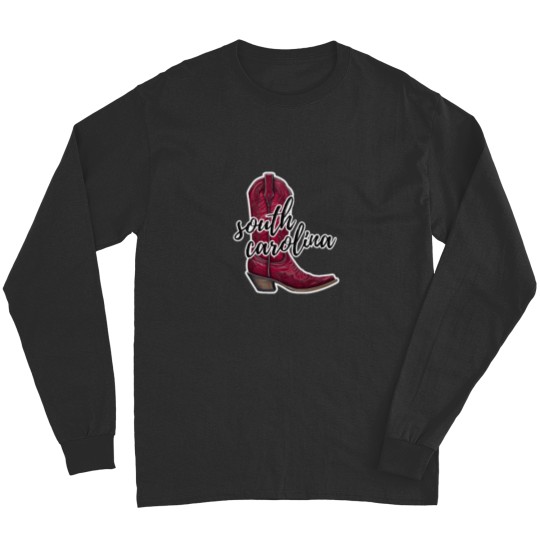 Discover University of South Carolina cowboy boot 1 Long Sleeves