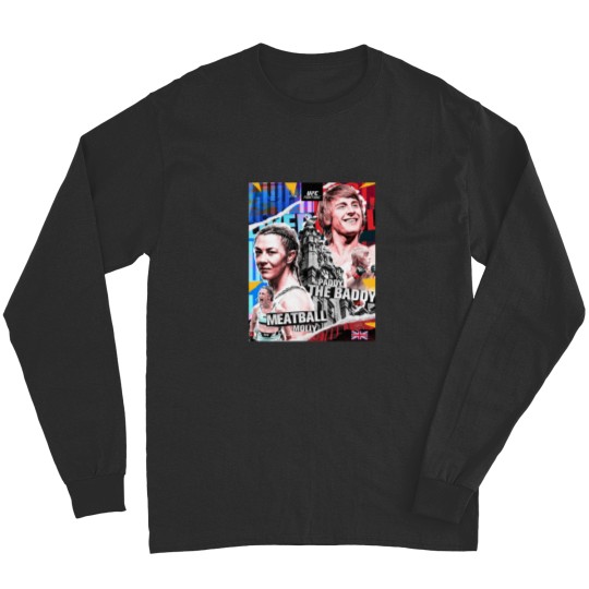 Discover Paddy The Baddy Pimblett amp Molly Meatball McCann UK MMA Stars Long Sleeves