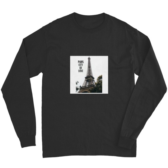 Discover Paris city of loves Art Board Print Long Sleeves