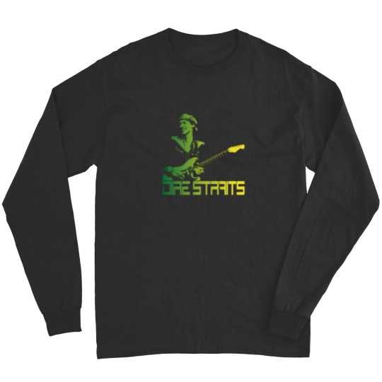 Discover Dire Straits Rock Band Watercolor Art And Designs Long Sleeves