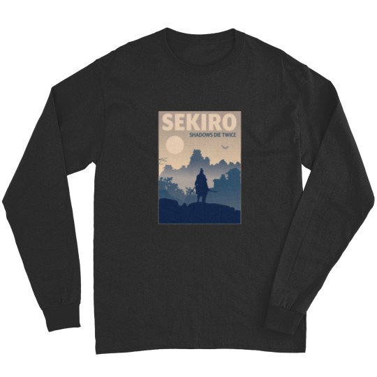 Discover Sekiros Shadows dies Twice - minimalists Travel Style - Video Game Art Long Sleeves
