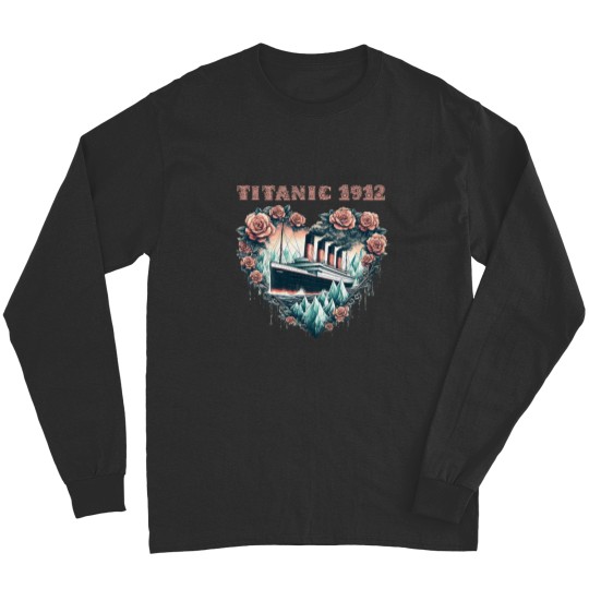 Discover Titanic Remembrance Day Titanic Sinking Kids Women Men Long Sleeves