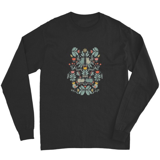 Discover Swedish Folk Cats Long Sleeves