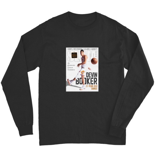 Discover Devin Booker SLAM Poster Long Sleeves, Devin Booker Magazine Long Sleeves